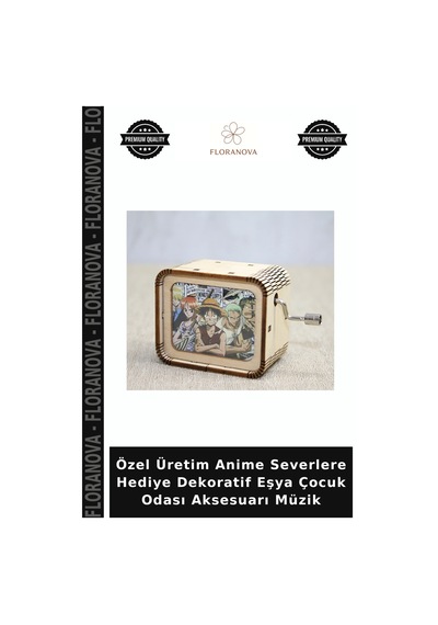 Özel Üretim Anime Severlere Hediye Dekoratif Eşya Çocuk Odası Aksesuarı Müzik
