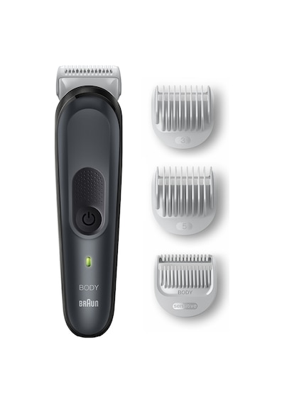 Braun BodyGroomer 3 BG 3350 SkinShield Teknolojisi 3 Ek Parçalı Vücut Bakım Seti
