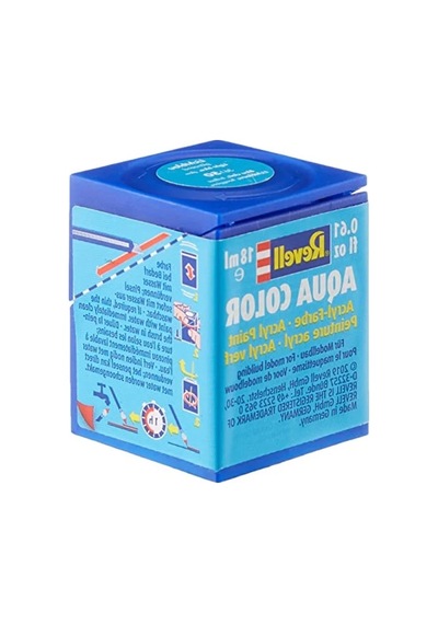 Su Bazlı Parlak Maket Boyası Açık Mavi 18 Ml Ambalajda 0.2 L