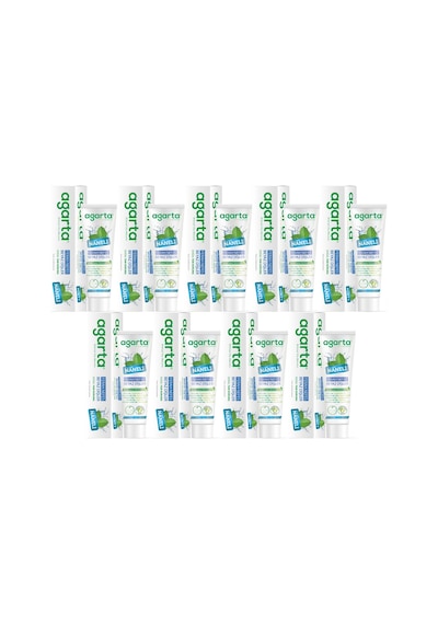 Agarta Doğal Diş Macunu 100ml Naneli 9 Lu Set Beyazlık