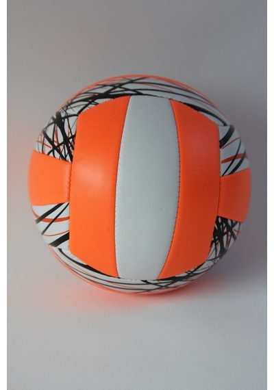 BST Voleybol Topu 1 Sert Zemin Voleybol Topu Beyaz - Turuncu