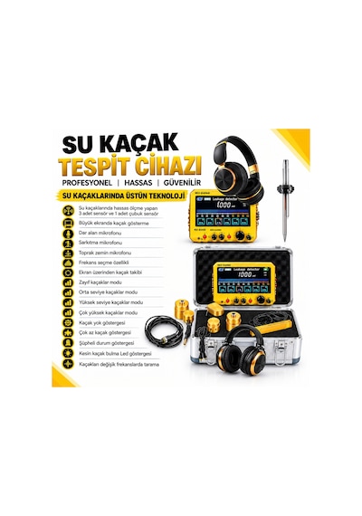 F-999h Su Kçak Tespit Cihazı