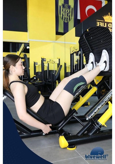 Ortopedik Sporcu Dizliği Elastik, Çift Taraflı, Medikal Destekli, Voleybol, Fitness, Basketbol, Unisex Dizlik 2x Genel