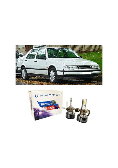 Saab 9000 Led Xenon Uzun Far Ampulü H1 Mono Yeni Seri Beyaz