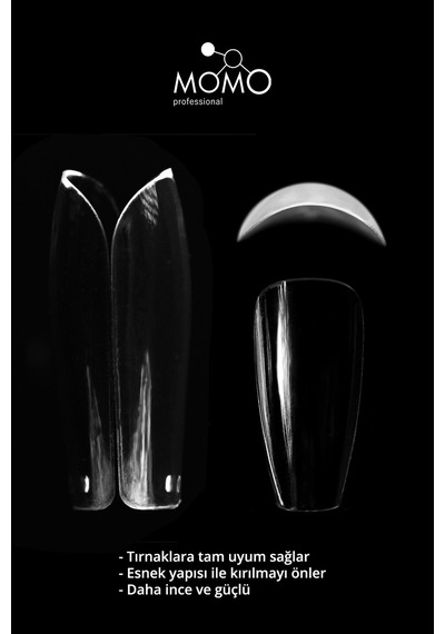 Momo Professional Tırnak Soft Gel Tips 120 Ad. Balerin