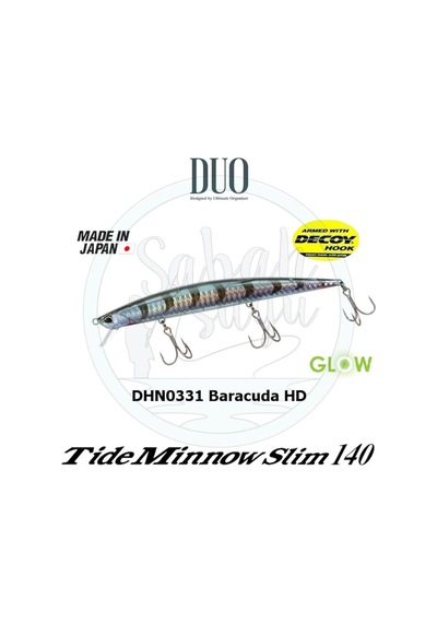 Duo Tide Minnow Slim 140 Dhn0331 Barracuda Hd