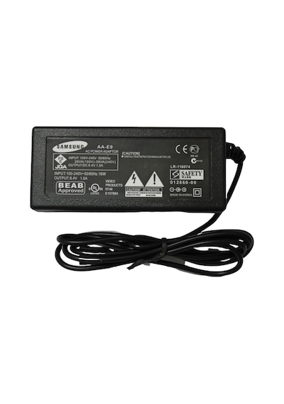 Samsung Uyumlu Aa-E9 VP-DX200, VP-DX2050,VP-DC175WB, VP-D371, VP-D351, SC-MX10, SMX-F34BN Kamera Şarj Cihazı