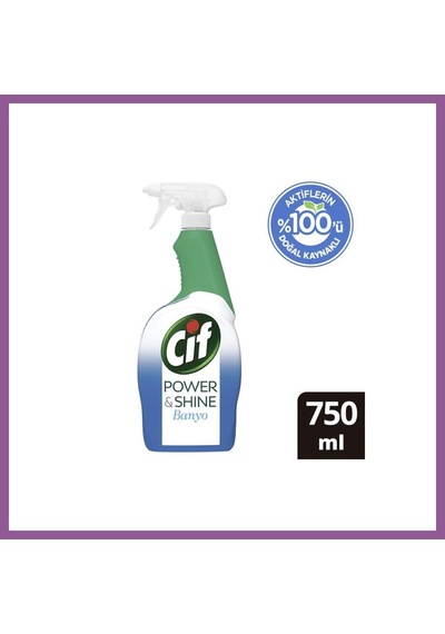 Bezos Sprey 750 Ml Power & Shine Banyo 1 Adet Rengaren