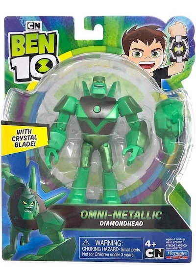 Ben 10 Aksiyon Figürleri Metalik Tema Diamond Head Ben61000