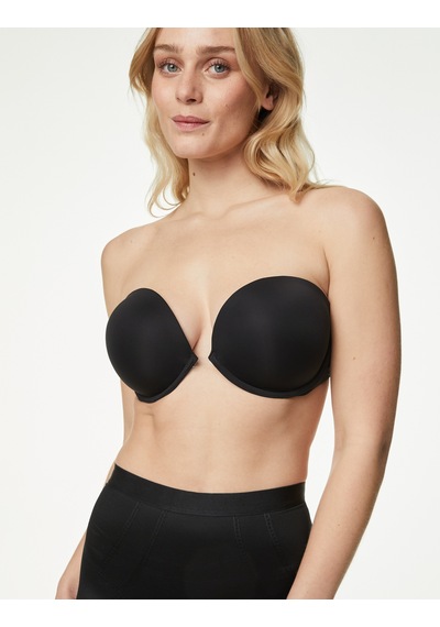Marks & Spencer Destekli Multiway Push Up Sütyen T33002738 Siyah