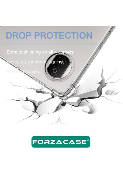 Forzacase Honor Pad X7 8.7 İnch İle Uyumlu Anti Shock Silikon Kılıf Şeffaf - Fc014 Silikon