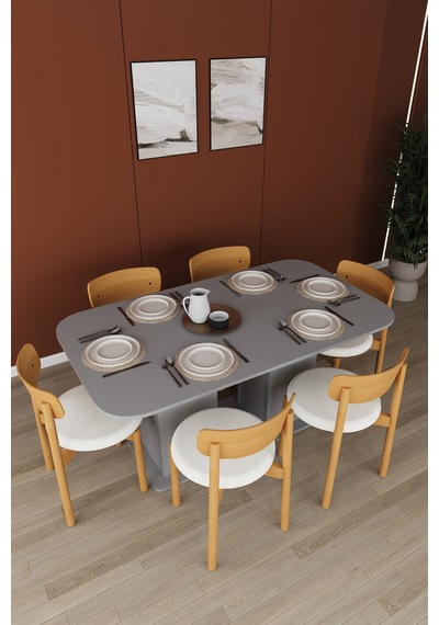 Lüks Yemek Odası Takımı 3 Parça %100 Mdf Konsol Yemek Masası Tv Ünitesi Yt01 Kül Gri Lüks Yemek Odası Takımı 3 Parça %100 Mdf Konsol Yemek Masası Tv Ünitesi Yt01 Kül Gri