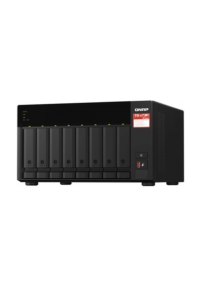 Ts-873a 8gb Ram 8 Hdd Yuvalı Siyah Nas Çoklu Depolama Ünitesi