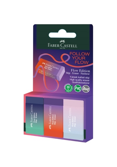 Faber Castell Bls Flow Edition Dust-free Silgi 3'lü