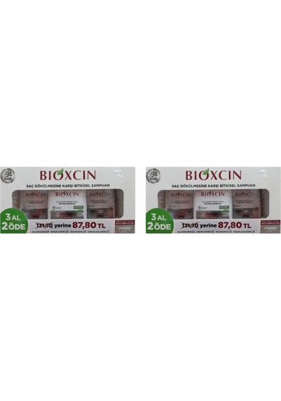 Genesis Şampuan 300 Ml 3 Al 2öde - Yağlı Saçlar 2'li Paket