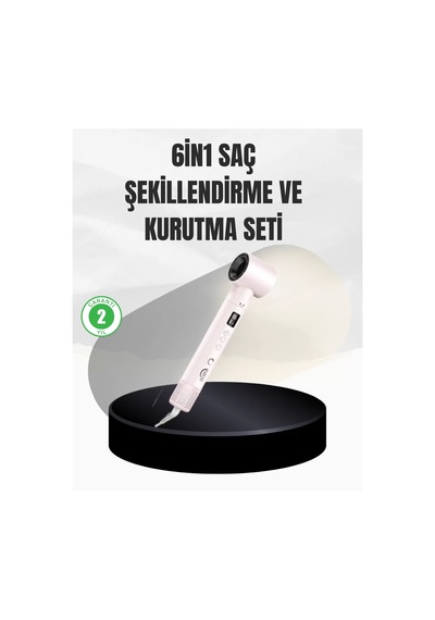 Northcity 6-in-1 Hızlı Kurutma Ve Bukle Şekillendirme Seti - Evde Profesyonel Saç Stili