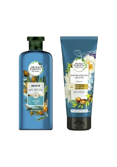 Herbal Essences Fas Argan Yağı Onarıcı Şampuan 250 Ml + Saç Kremi 200 Ml Argan