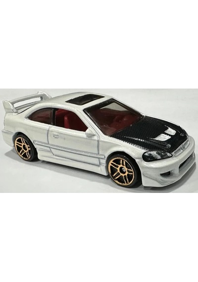 Hot Wheels Tekli Arabalar Honda Civic Si 5785 Htd07 Beyaz - Siyah