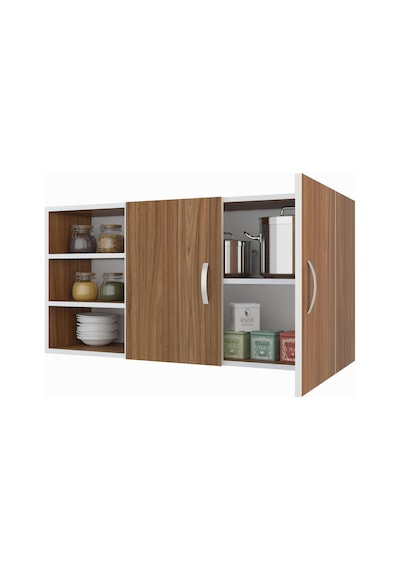 Kenzlife hazır mutfak castus22 cvz 060*120*22 mutfak banyo dolabı kapaklı raflı