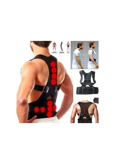Multiflexpro Vücut Dik Duruş Omuz Sırt Bel Korsesi Manyetik