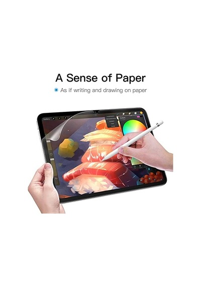 Ipad 10.9 Air 4 2020 Paper Like Kağıt Hissi Kaymaz Yüzey Pet Mat Ekran Koruyucu Çizim İçin Ekran Koruyucu Air 5