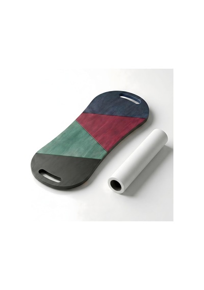 Renkli Denge Tahtası Sörf Eğitim Tahtası Kaykay Eğitim Tahtası Balance Board Roller Board Rb20 Çok Renkli