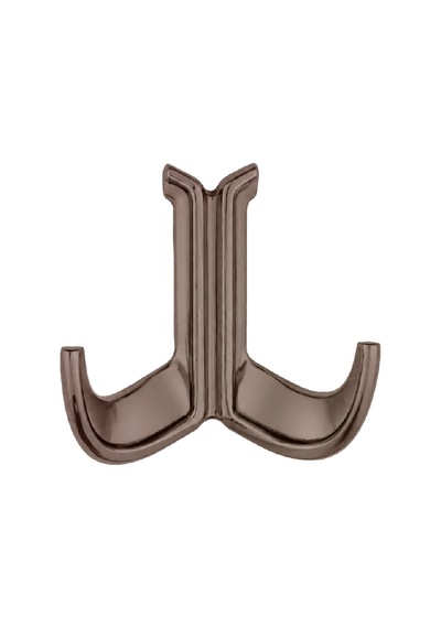 Marmaris Lüks Askı, Metal, Vestiyer Askı, 85 Gr, Dolap Askılık, Duvar Askılığı, Bronz Vidalı