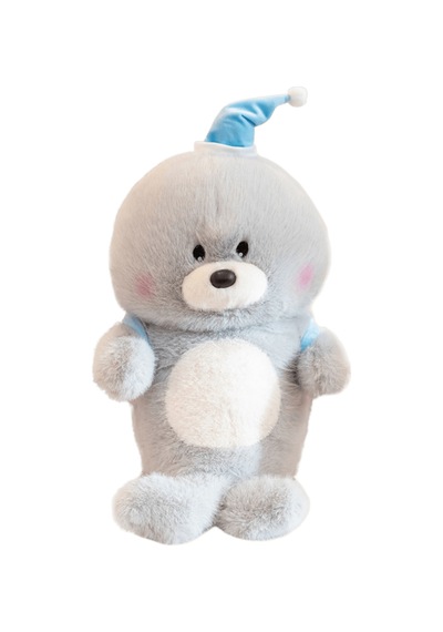 Fok Peluş Oyuncak 22 Cm Gri 4482