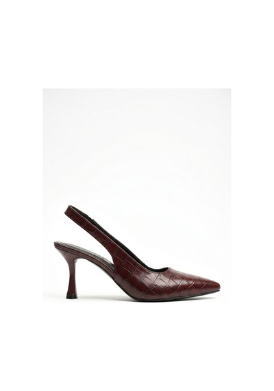 V.s.h Velvet Kadın Abiye Kroko Timsah Derisi Sivri Burun 7cm İnce Topuklu Günlük Ayakkabı-2244 Bordo V.s.h Velvet Kadın Abiye Kroko Timsah Derisi Sivri Burun 7cm İnce Topuklu Günlük Ayakkabı-2244 Bordo
