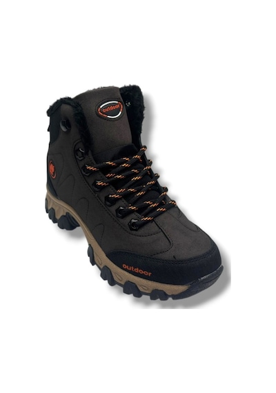 Jagulep 4057-26 Anatomik İçi Kürklü Outdoor Erkek Bot Kahve Oranj Kahverengi