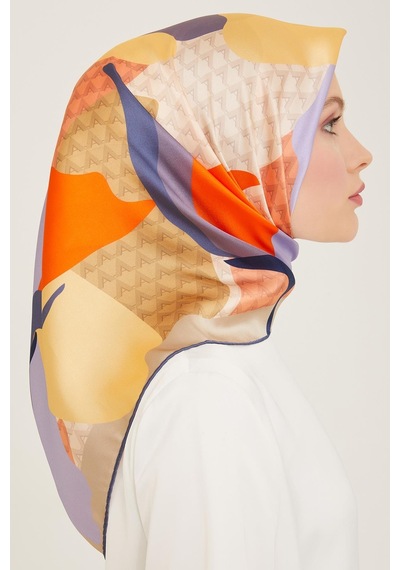 Armine İpek Eşarp 2024 Yaz - 9119-32 Twill - 9119-32