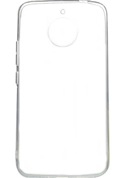 Lenovo Moto E4 Plus Kılıf Zore Şeffaf Ince Ve Esnek Süper Silikon Renksiz