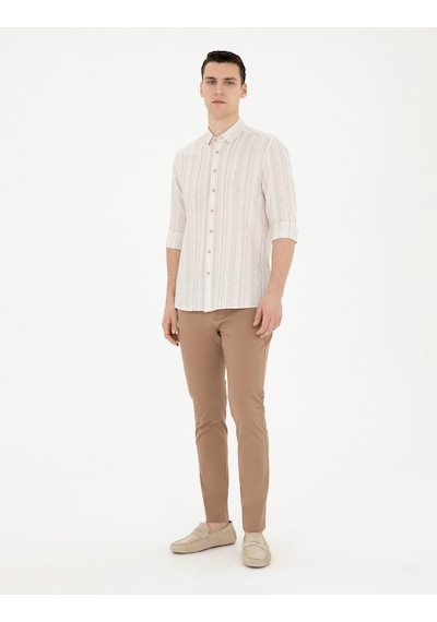 Pierre Cardin Erkek Pantolon Kanvas-chino 50285534-vr197 Diğer Çok Renkli