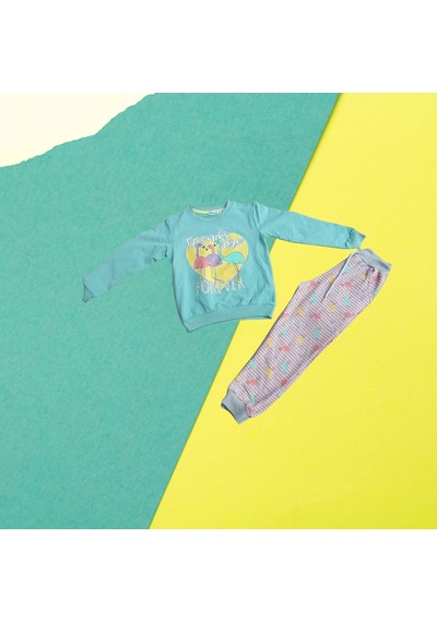 Trend Kids Friends Kız Çocuk Takım Yeşil