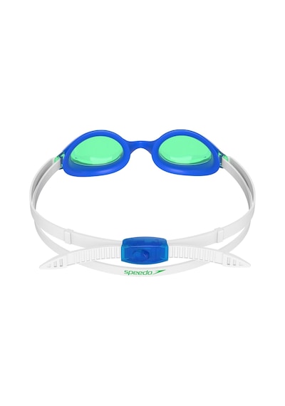 Speedo Hiper Flyer Üniseks Çocuk Yüzücü Gözlüğü, Rahat Kalıp, Ayarlanabilir Tasarım, Buğulanmaz, Su Geçirmez, Pop Mor, Tek Boy Açık Gri