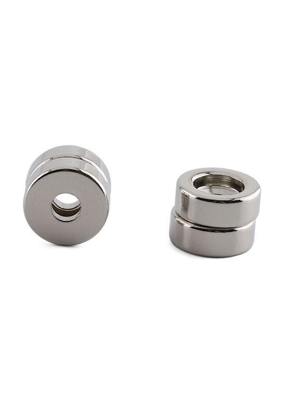 Ø15X5X5 Mm - Delikli Neodyum Mıknatıs (5 Adet Set)