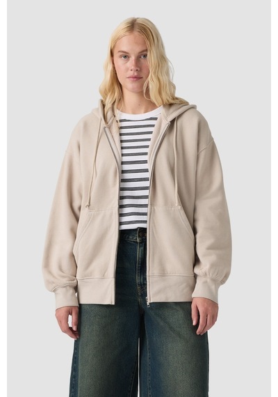 Levi's Kadın Vintage Oversize Fermuarlı Kapüşonlu Sweatshirt H225 Chateau Grisi Şardonlu Polar-24606 Bej Levi's Kadın Vintage Oversize Fermuarlı Kapüşonlu Sweatshirt H225 Chateau Grisi Şardonlu Polar-24606 Bej