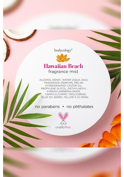 Bodycology Hawaiian Beach Vücut Spreyi 237ml