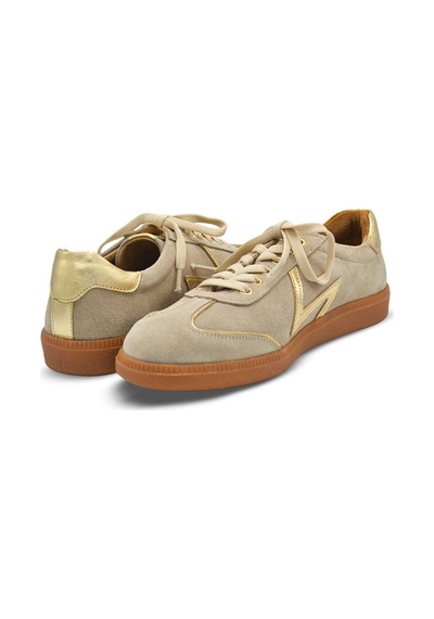 Venüs Deri Kadın Süet Sneakers Ayakkabı Taş-altın 2609902y Yetişkin