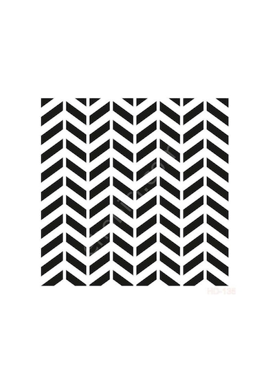Hd135 Cadence Home Dekor Stencil 45X45