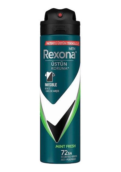 Rexona Men Invisible Mint Fresh Erkek Sprey Deodorant 150 ML