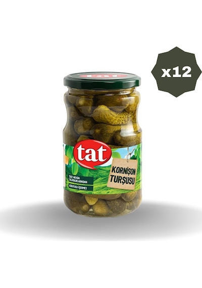 Kornişon Turşusu 680 Gr - 12 Adet