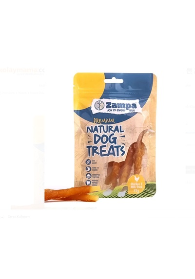 Zampa Tavuklu Ve Sütlü Sargılı Köpek Ödülü 75 Gr