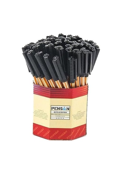 Pensan Officepen 60 Lı 1,0 Mm Siyah Tükenmez Kalem