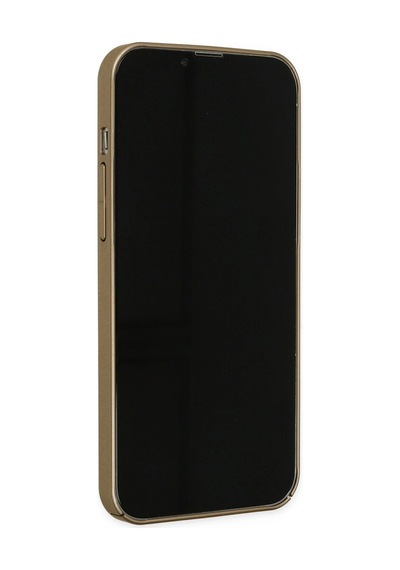 Apple Uyumlu iPhone 13 Pro Kılıf Jack Magneticsafe Lens Silikon Altın