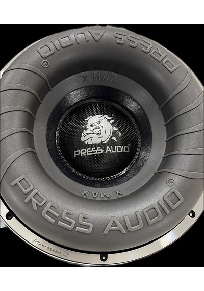 38 Cm Spl Subwoofer Xmax 9000 Rms Yassı Alüminyum Black Voice Coil