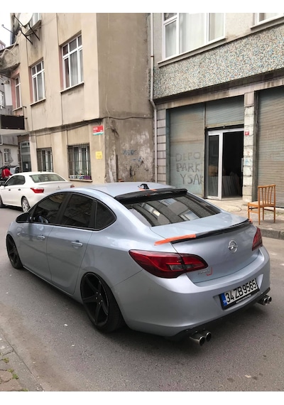 Opel Astra J Sedan Spoiler Fiber