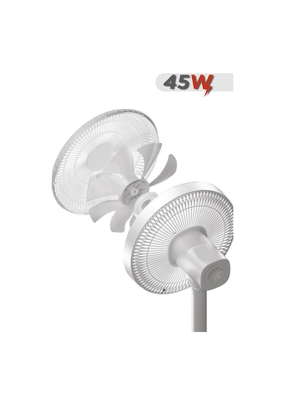 Torima Sf-01 Siyah Ayarlanabilir Ayaklı 14'' İnc 45w 3 Kademeli 7 Pervaneli Vantilatör Fan