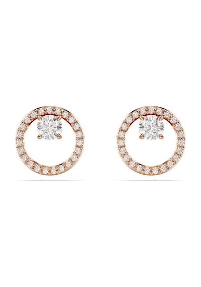 5692263 Swarovski Küpe Constella:pe Stud Cz Whıte/ros Metalik