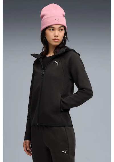 Puma Evostripe Full-zip Kadın Sweatshirt Siyah